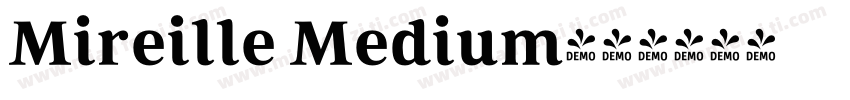 Mireille Medium字体转换